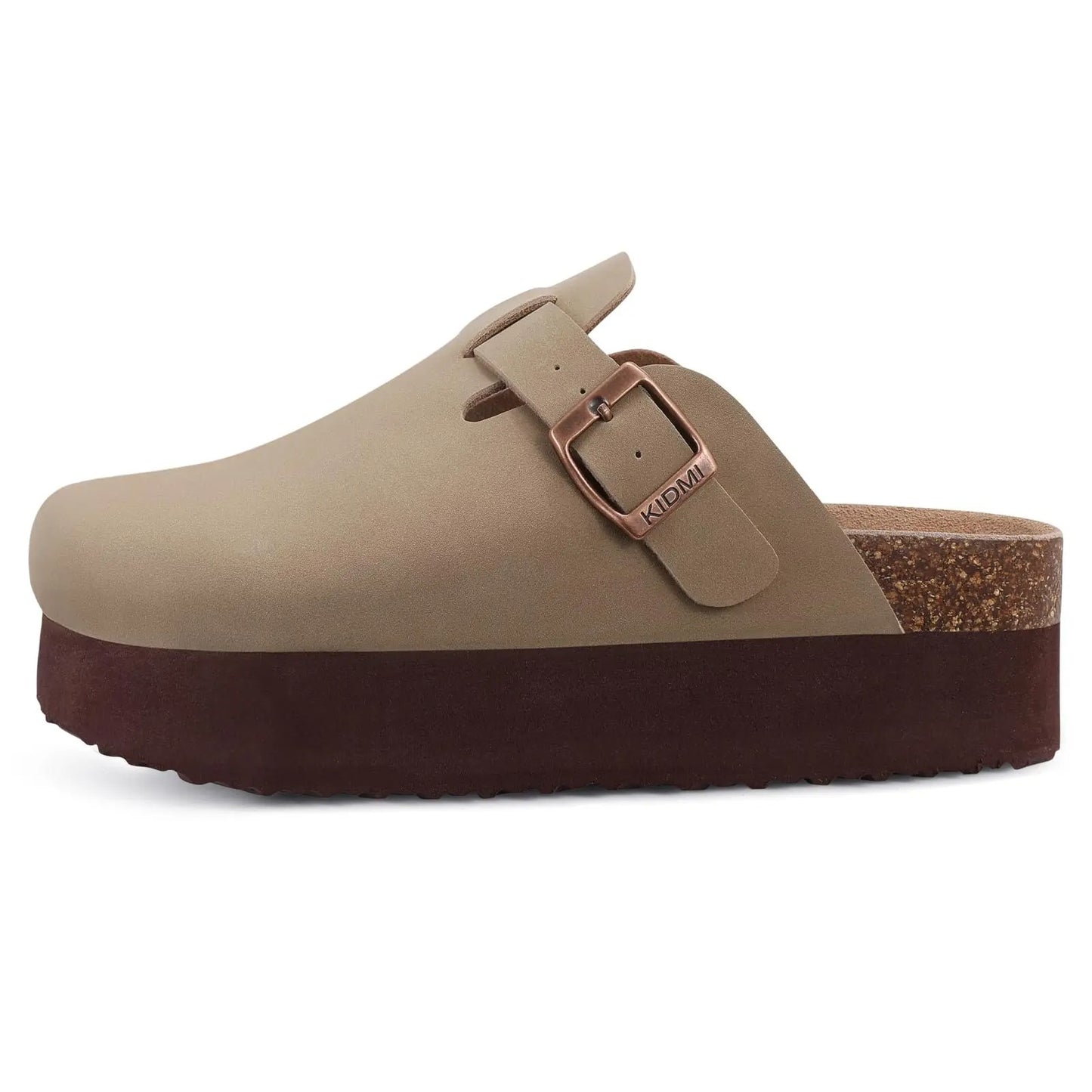 Seabreeze - Korkplattform tresko og sandaler
