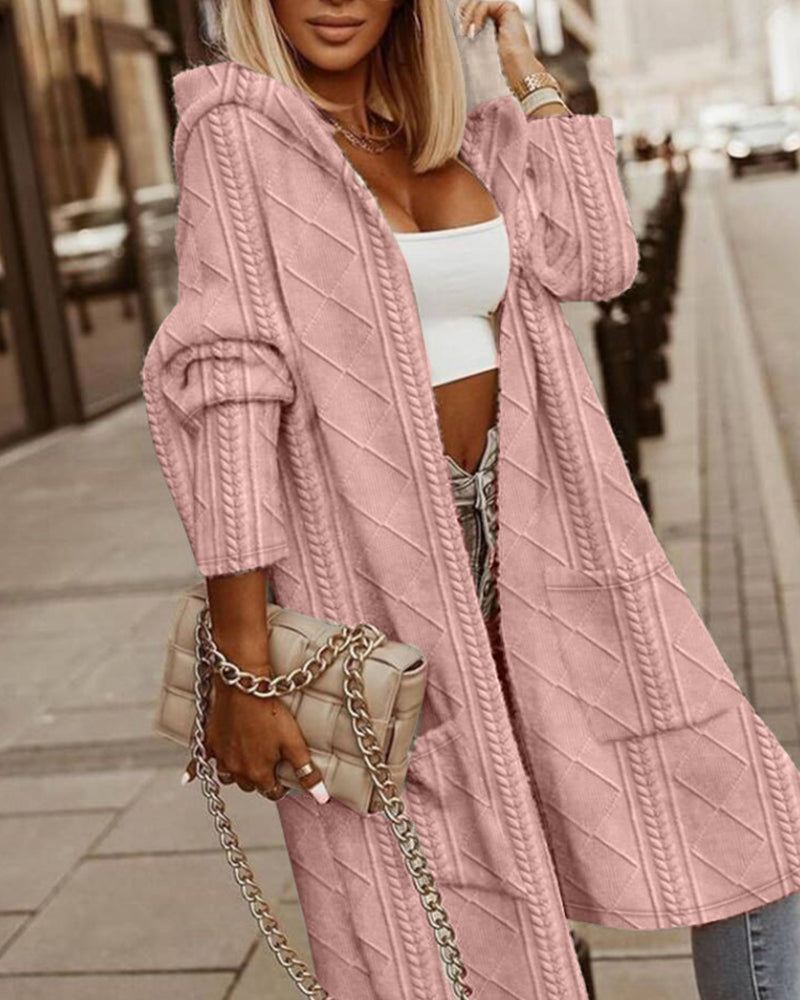 Dionela - hettegenser trenchcoat