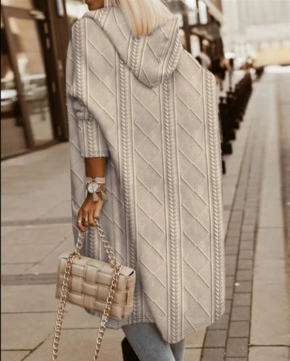 Dionela - hettegenser trenchcoat
