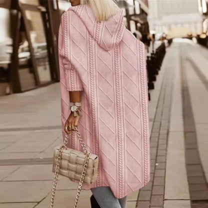 Dionela - hettegenser trenchcoat