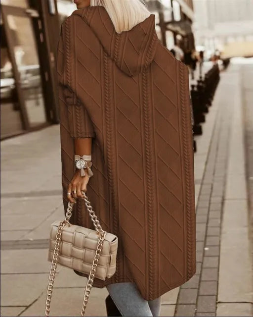 Dionela - hettegenser trenchcoat