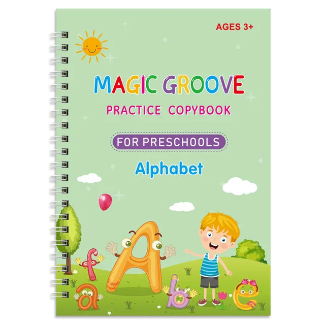 EduGroove - Magisk øvingskopibok-sett